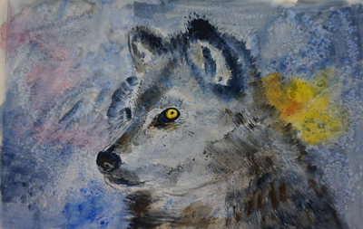Vivienne Gardner's wolf